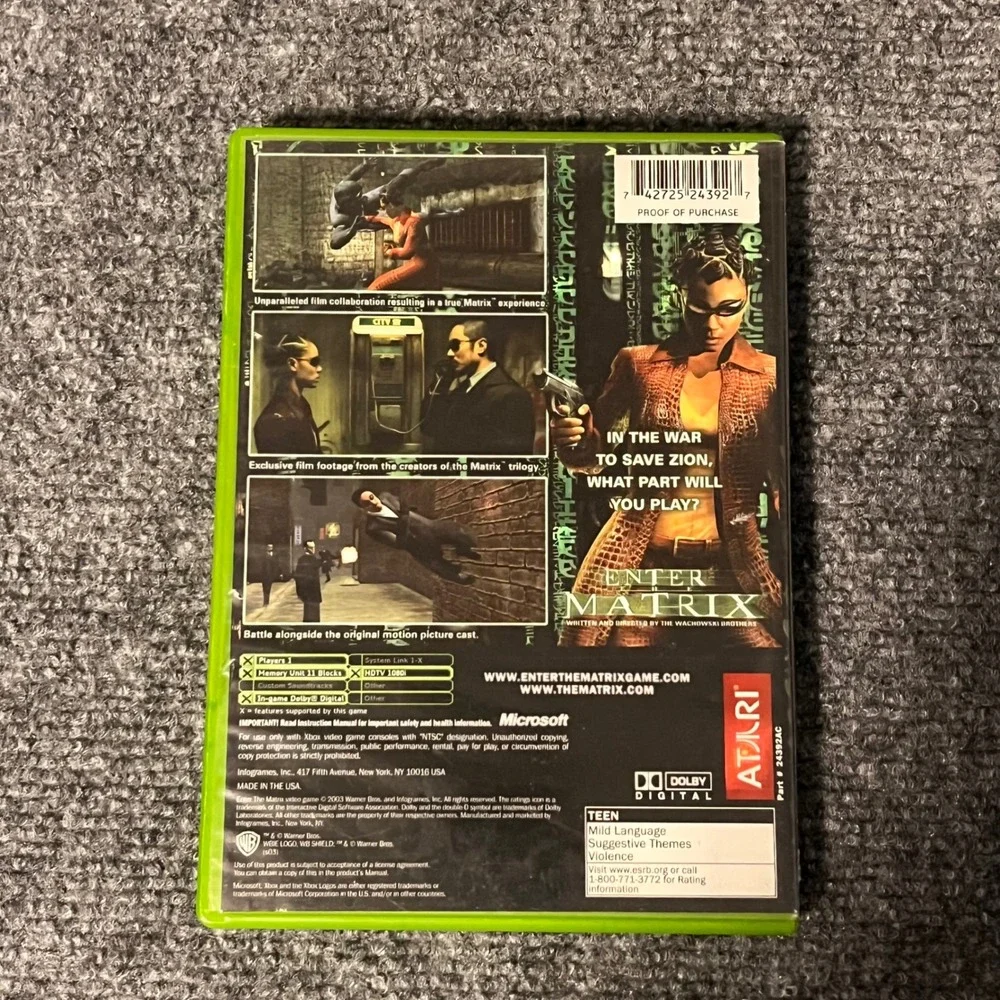 atari enter matrix